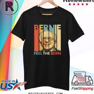 Bernie Sanders Feel The Bern Vintage Retro Bernie 2020 Tee Shirt