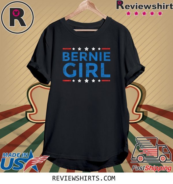 Bernie Sanders Girl For President 2020 Tee Shirt