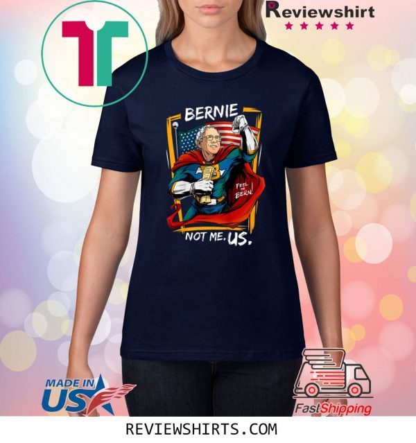 Bernie Sanders Feel the Bern Superhero T-Shirt