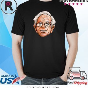 Bernie Sanders Presidential Portrait Bern Hair Glasses TShirt