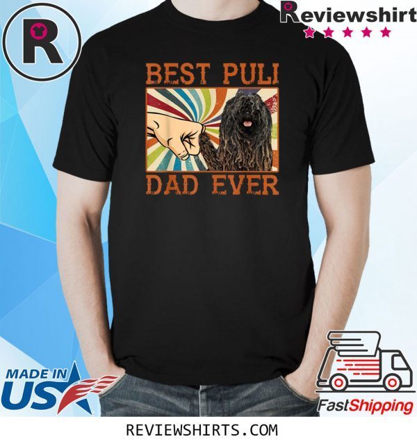 Best Puli Dad Ever Vintage TShirt