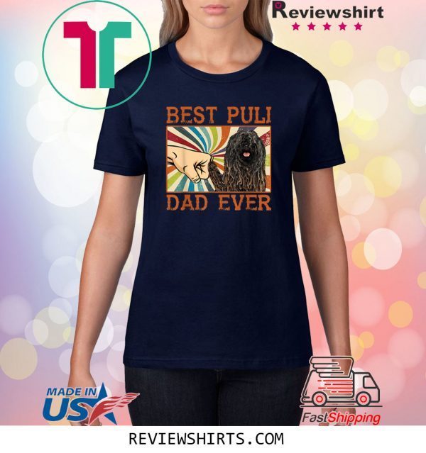 Best Puli Dad Ever Vintage TShirt