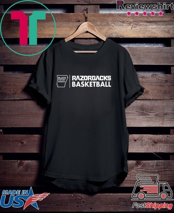 Black Month History Razorback Basketball Shirt