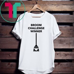 Broom Challenge Meme #broomchallenge Tee Shirt