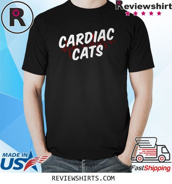 CARDIAC CATS TSHIRT CINCINNATI BEARCATS MEN'S BASKETBALL