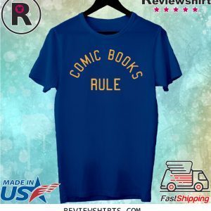 COMIC BOOKS RULE UNISEX T-SHIRT