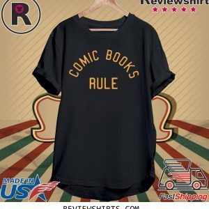 COMIC BOOKS RULE UNISEX T-SHIRT