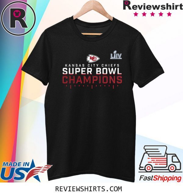 Celebrate Super Bowl LIV Champs Kansas City Chiefs Tee Shirt