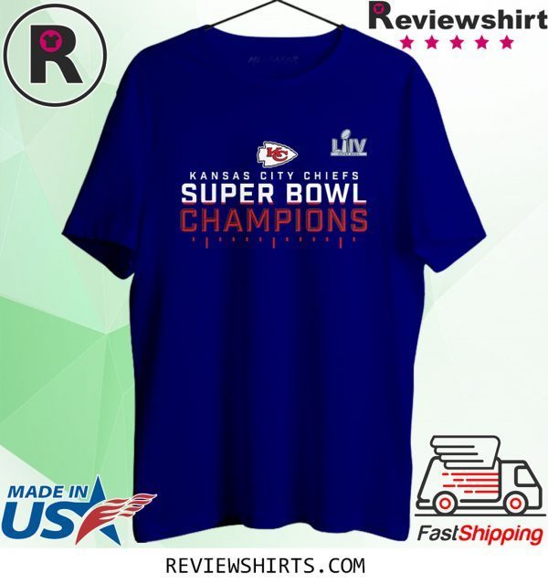 Celebrate Super Bowl LIV Champs Kansas City Chiefs Tee Shirt