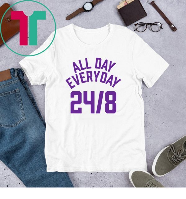 All Day Everyday 248 Hoops Legend Unisex T-Shirt