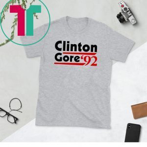 Clinton Gore 92 Democratic Election Vintage Tee Shirt