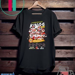 Comeback Kings Chiefs Kingdom Super Bowl IV Kansas City Chiefs Shirt