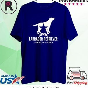 DFW Labrador Retriever Rescue Club White Logo Unisex TShirt