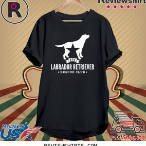 DFW Labrador Retriever Rescue Club White Logo Unisex TShirt