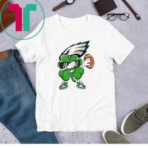 Dabbing Shamrock Football St Patrick’s Day Philadelphia Eagle Unisex T-Shirt