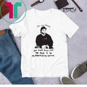 Doughboy for one thing you don’t know funny tshirt