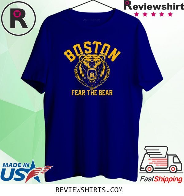 Fear The Bear Hockey Beware of Boston TShirt