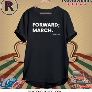 Forward March Dr Martin Luther King Black History Unisex TShirt