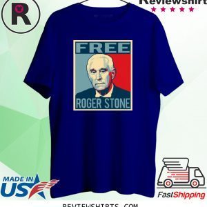 Poster Free Roger Stone Political Prisoner TShirt