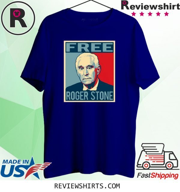 Poster Free Roger Stone Political Prisoner TShirt