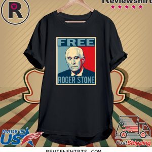 Poster Free Roger Stone Political Prisoner TShirt