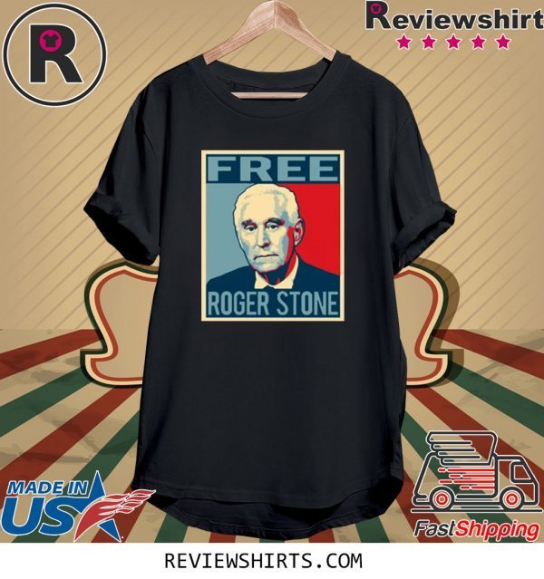 Poster Free Roger Stone Political Prisoner TShirt