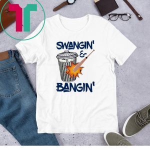 HOUSTON SWANGIN AND BANGIN HOUSTON BASEBALL SIGN STEALING UNISEX TSHIRT