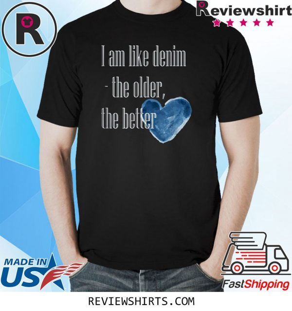 I am like denim unisex tshirt