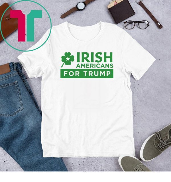 Irish Americans for Trump 2020 TShirt