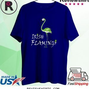 Irish Flamingo St Patricks Day TShirt