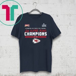 KC Chiefs 2 Time Super Bowl Champs 2020 T-Shirt