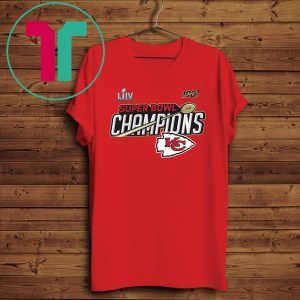 Mens KC Chiefs Super Bowl LIV Champions NFL Shirt