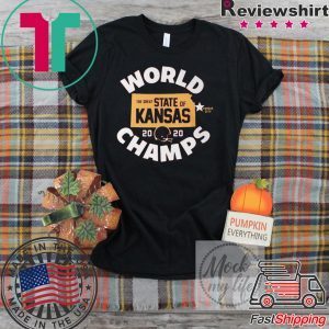 Kansas World Champs Shirt - The Great State Of Kansas 2020 Shirt