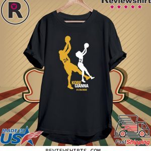 Kobe Spirit Basketball No 24 GIANNA Shoot Never Merch Forget Tee Shirt