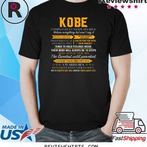 Kobe completely unexplainable name unisex t-shirt