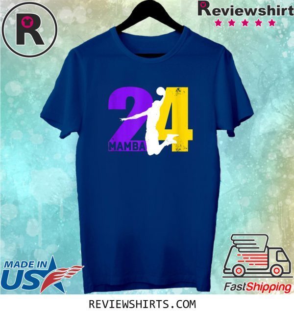 Legend Mamba No 24 Basketball Legends Tee Shirt