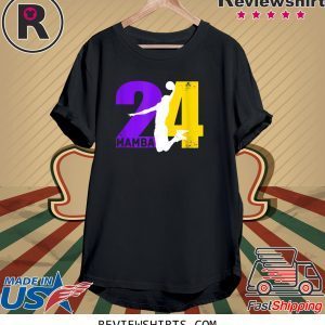 Legend Mamba No 24 Basketball Legends Tee Shirt