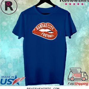 Lips Kansas City Football Tee Shirt