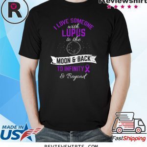 Lupus Awareness Support Warrior Fighter Purple Ribbon Shirts