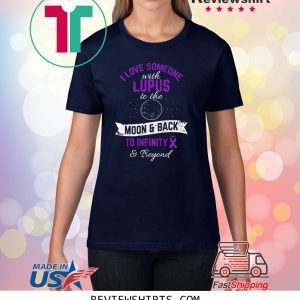 Lupus Awareness Support Warrior Fighter Purple Ribbon Shirts