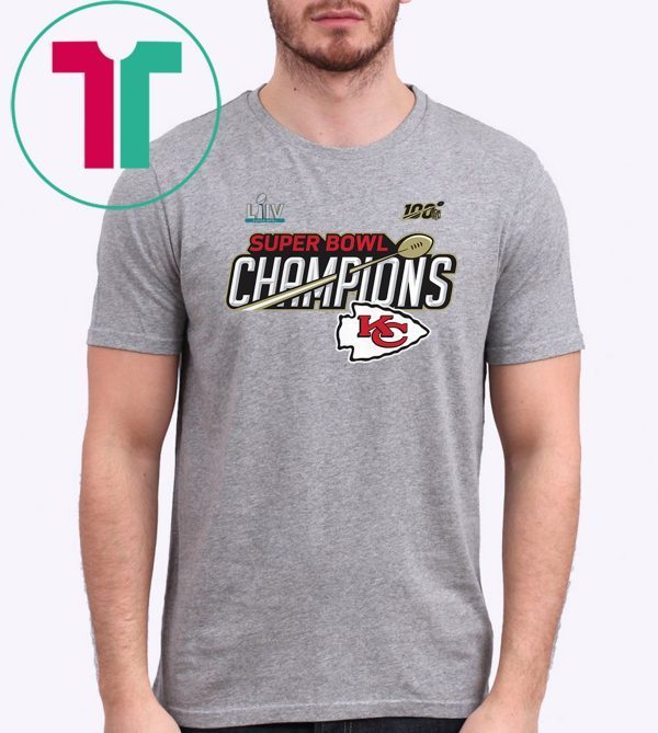 Official Kansas City Chiefs Champions Super Bowl LIV TShirt