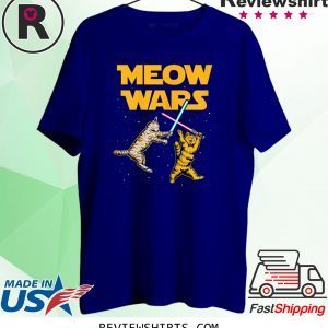 Meow Wars Cat Lover Gift TShirt