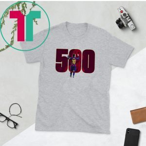 Messi Five Hundred Barcelona 2020 T-Shirt