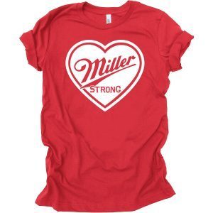 Miller Strong City Brew City Brand donates Official T-Shirt