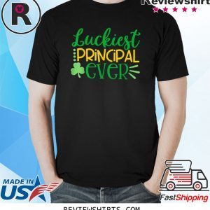 Luckiest Principal Ever St. Patricks Day 2020 TShirt