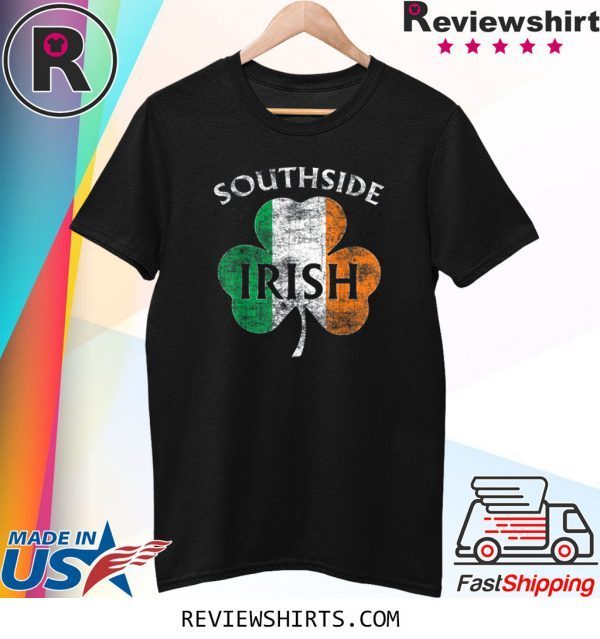 Chicago Southside Irish Flag St. Patrick's Day Unisex TShirt