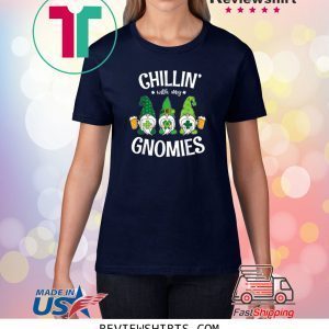 Chilling With My Gnomies St. Patrick's Day Unisex TShirt