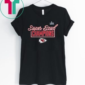 NFL Finaly Kansas City Chiefs Super Bowl LIV Champs Tee Shirt