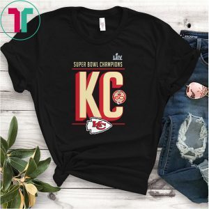 NFL Super Bowl LIV Kansas City Chiefs Champions 2020 Shirt