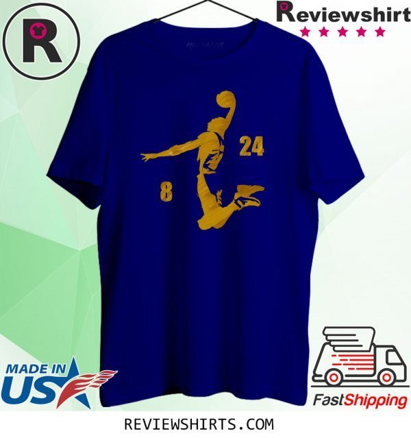 Number 8 and 24 Kobe Bryant Memorial Shirt